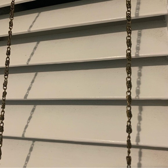 Vintage MMS Tribal Hard Purse Butterfly Clasp Cross Body Metal Chain Strap - Picture 4 of 9